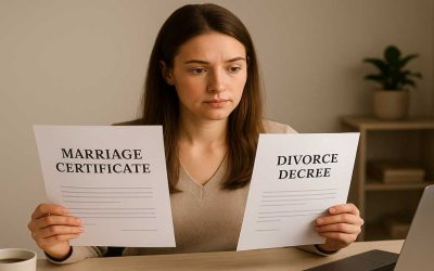 Marriage vs. Divorce: Name Change Eligibility